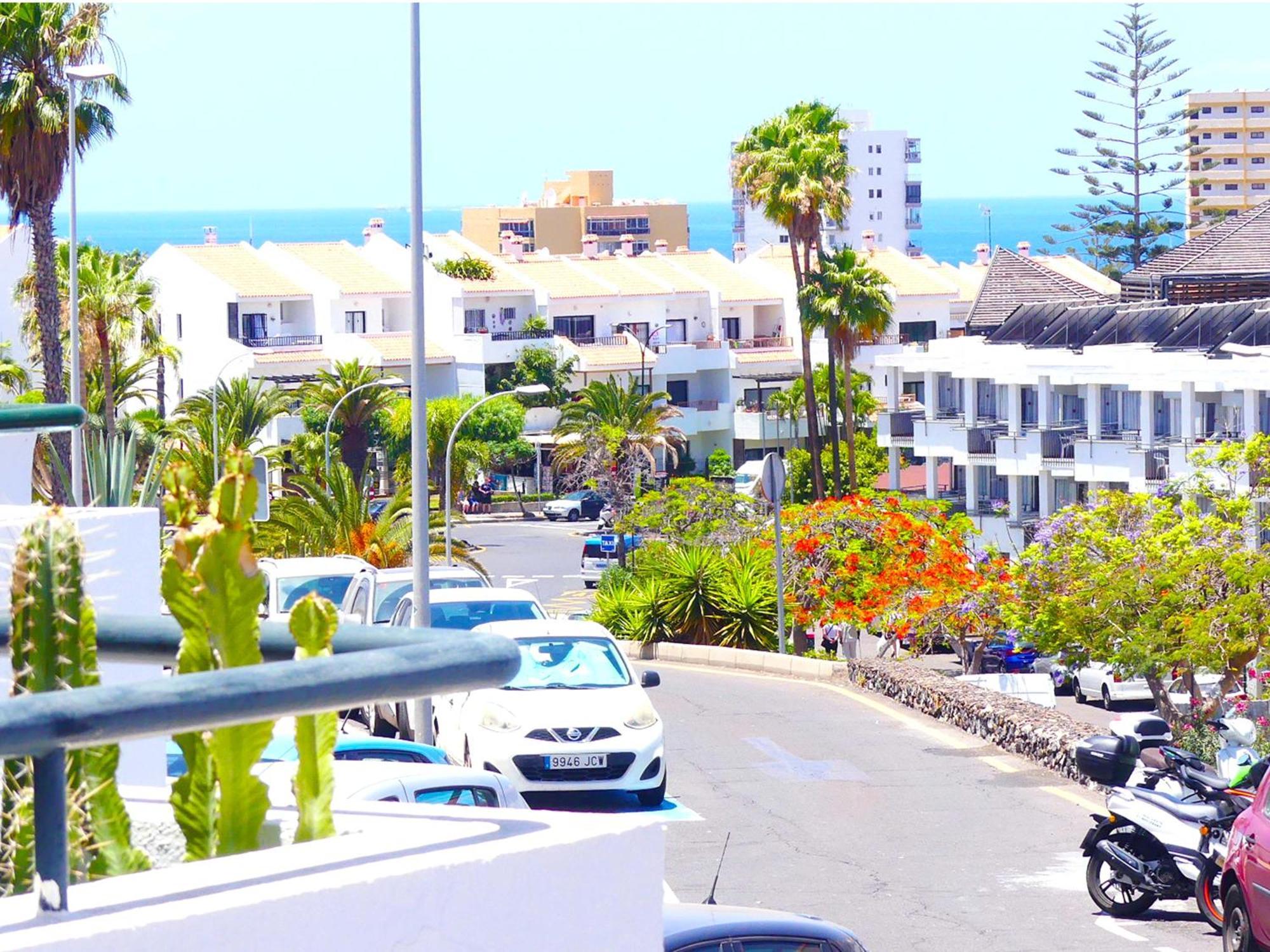 Encantador Apartamento Con Terraza, Los Cristianos Лос Кристианос Экстерьер фото