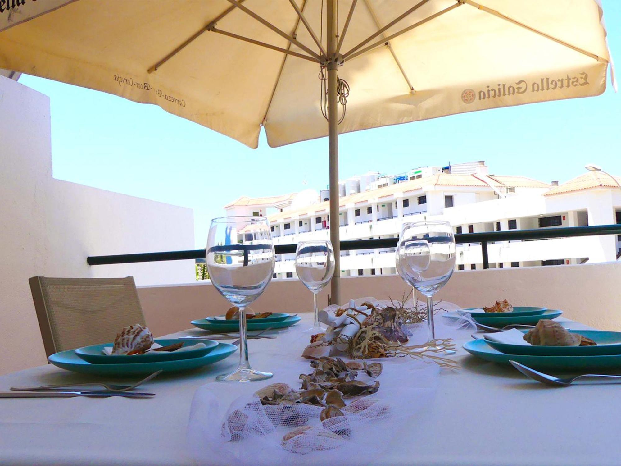 Encantador Apartamento Con Terraza, Los Cristianos Лос Кристианос Экстерьер фото