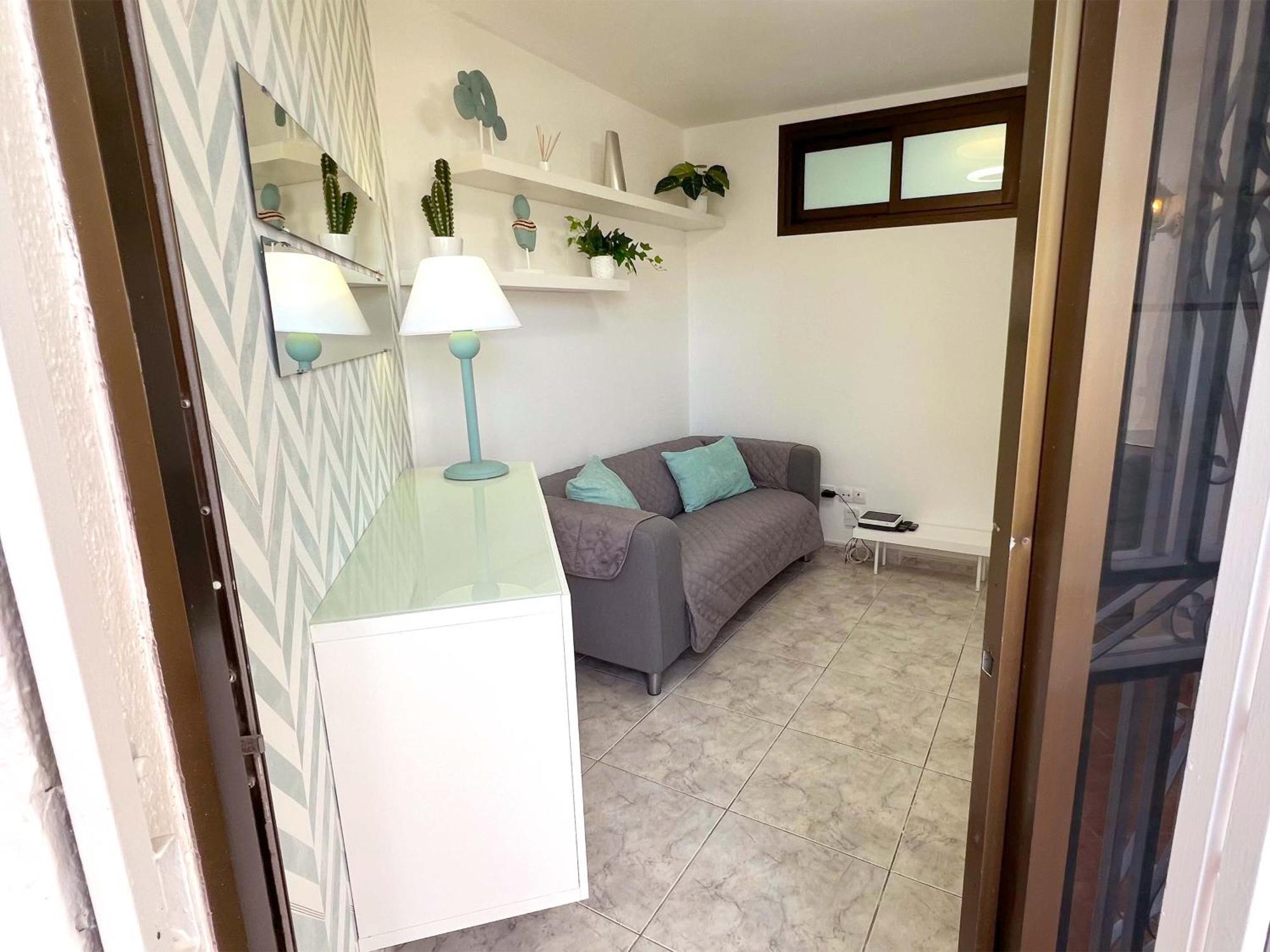 Encantador Apartamento Con Terraza, Los Cristianos Лос Кристианос Экстерьер фото